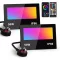 Taptoron 50W Smart RGB LED Reflektor 2db Távirányítóval és App Vezérléssel