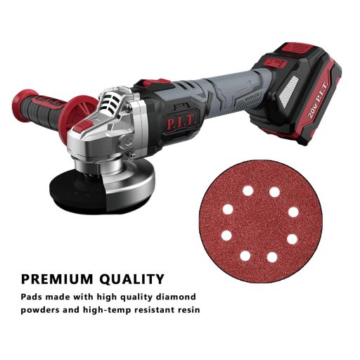 Set 100 discuri abrazive cu scai KUNMOY 125mm pentru șlefuitor excentric, 8 găuri