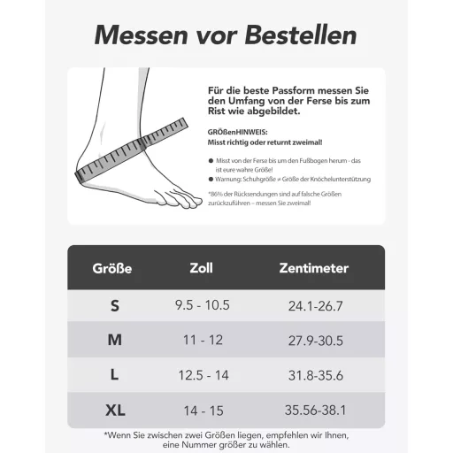 Fitomo Állítható Bokaszorító Lábfék Plantar Fasciitis Arthritis Fájdalomcsillapítás