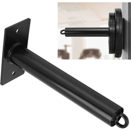 Serlium Súlytárcsa Tartó Falra Szerelhető - Csúszásmentes 500 Font Teherbírású Acél Állvány Súlyzókhoz, Gumírozott Védőbetétekkel