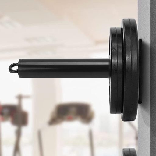 Serlium Súlytárcsa Tartó Falra Szerelhető - Csúszásmentes 500 Font Teherbírású Acél Állvány Súlyzókhoz, Gumírozott Védőbetétekkel