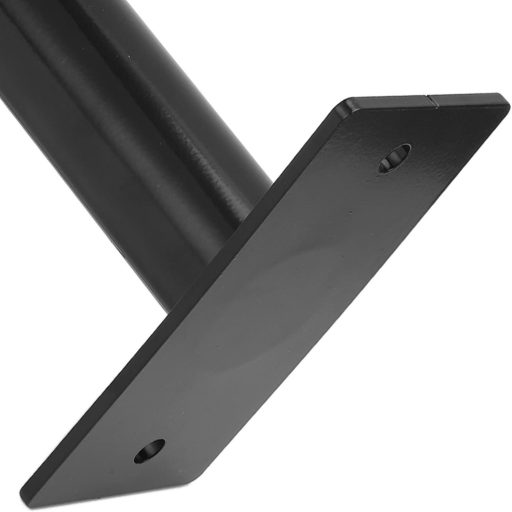 Suport Serlium pentru discuri de greutate, montabil pe perete - suport din oțel antiderapant, capacitate 226 kg, cu protecții de cauciuc.