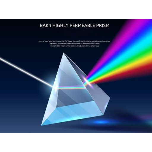 Binokulár DOCANIO s priblížením 8-24x50 mm, hranolom BAK4, na nočné videnie a pozorovanie prírody