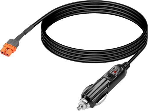 GINTOOYUN Szivargyújtó - XT60I-F Átalakító Kábel 17AWG, 1,58m, LED Jelzőfénnyel, Túlterhelés Védelemmel, Hordozható Töltőállomásokhoz, Dróno