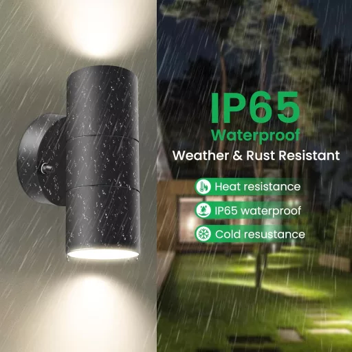 ALUSSO LIGHTING LED Vanjska Zidna Lampa Inox Up Down 2x8W GU10 IP65