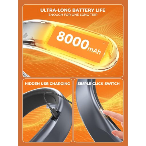 Smiling Shark Nyakmeleg Újratölthető 4 Hőfokozat 45-60°C Felnőtt Gyerek