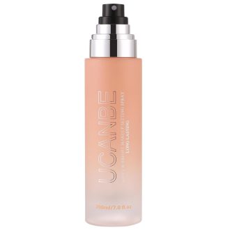   Fixačný sprej UCANBE 200 ml – dlhotrvajúca fixácia mejkapu, hydratačné a ľahké zloženie