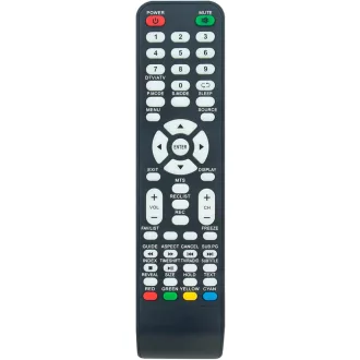   ALLIMITY Univerzális Távirányító Trevi Telesystem TV-hez - Kompatibilis PALCO, LTV Sorozattal, 10m Hatótávolság, Ergonomikus