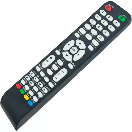 ALLIMITY Univerzális Távirányító Trevi Telesystem TV-hez - Kompatibilis PALCO, LTV Sorozattal, 10m Hatótávolság, Ergonomikus