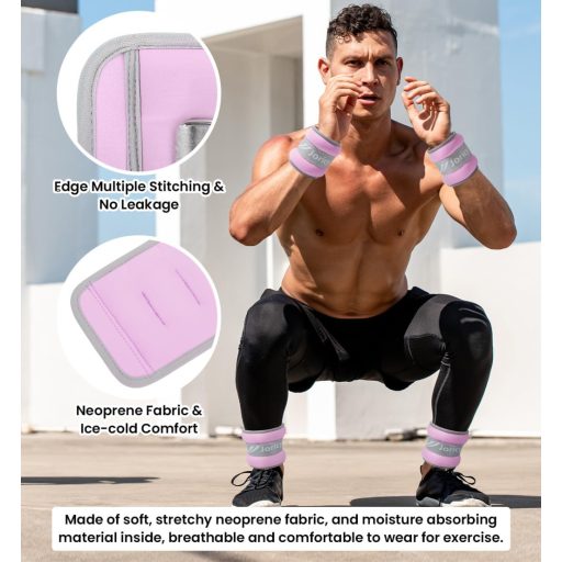 JORICY Bokasúly Lábsúly 1-10 kg Páros Láb és Kar Edzéshez Uniszex