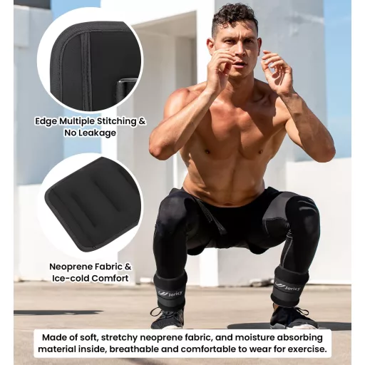 JORICY Bokasúly Lábsúly 1 LB Pár Csuklósúly Edzés Férfi Női