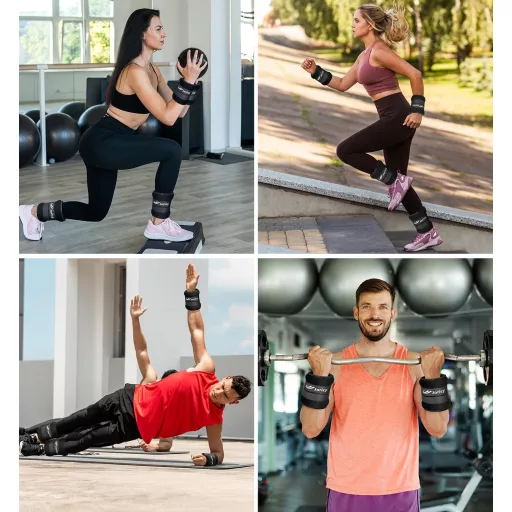 JORICY Bokasúly Lábsúly 1 LB Pár Csuklósúly Edzés Férfi Női