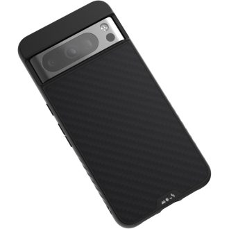   Ochranný kryt Mous Limitless 5.0 Carbon Fibre pre Google Pixel 8 Pro, kompatibilný s MagSafe, karbónový obal na mobilný telefón.