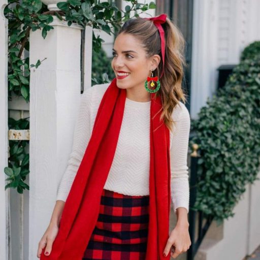 KATELUO Karácsonyi Fülbevaló Szett Nőknek - Kreatív Ünnepi Ékszer Lányoknak