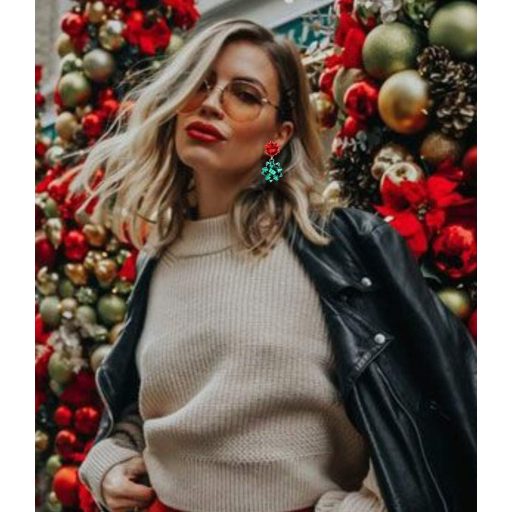 KATELUO Karácsonyi Fülbevaló Szett Nőknek - Kreatív Ünnepi Ékszer Lányoknak