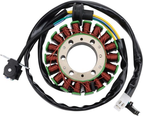 Bobină de aprindere GOOFIT cu 18 spire - Stator magneto generator aprindere pentru modelele Suzuki VZ800 Marauder 800 (1997-2004)