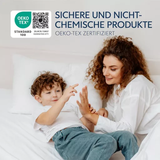Cearșaf cu elastic Dreamzie 90x190 cm Roz Microfibră Pentru Saltea Înaltă până la 33 cm Lenjerie de Pat Certificată Oeko-Tex