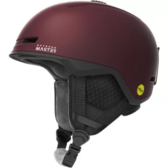   Cască de schi OutdoorMaster MIPS, mărimea S, cască snowboard pentru bărbați și femei, cu ventilație