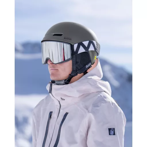 Cască de schi OutdoorMaster MIPS, mărimea S, cască de snowboard cu ventilație, pentru bărbați și femei