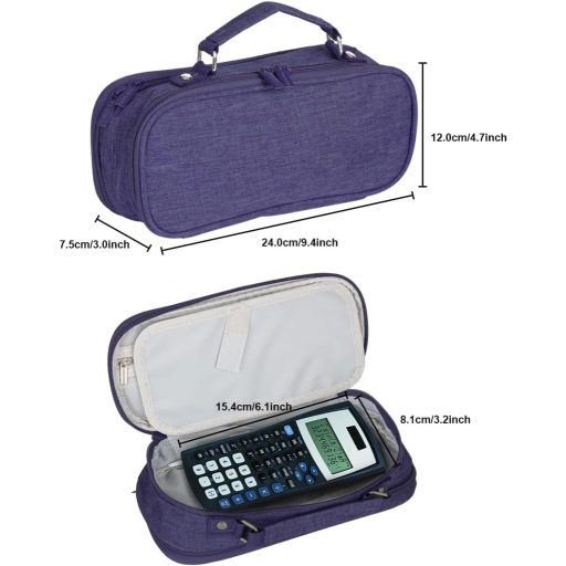 ALXBSONE velika pernica tamnoplava školska torba oprema za djevojčice dječake