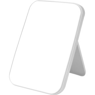   OSDUE Super HD skladacie prenosné kozmetické zrkadlo na cesty béžové veľké