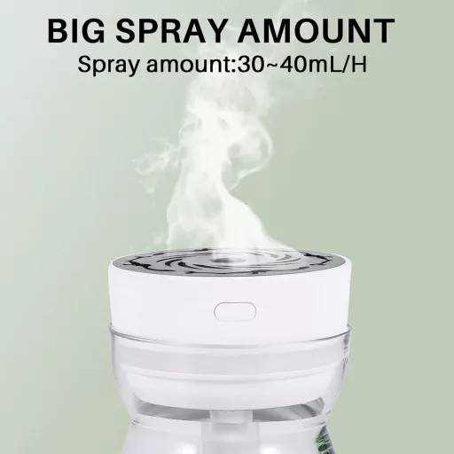 Gokelomg USB párásító LED világítással, hálószoba és iroda légmosó