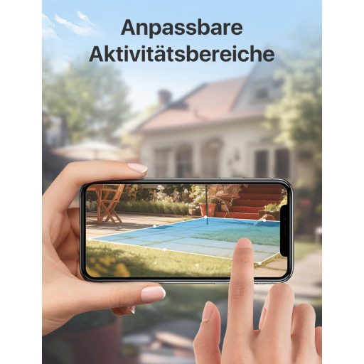 X-Sense Napelemes Kültéri Biztonsági Kamera WiFi 1080p Éjszakai Látás Mozgásérzékelő