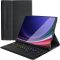 Qoosea QWERTZ Tipkovnica s pozadinskim osvjetljenjem i futrola za Samsung Tab S9 FE+/S9+ 12.4" Tablet - Odvojiva Bluetooth tipkovnica, TPU zaštitna futrola, 3 Á