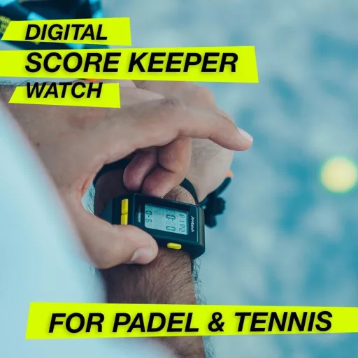 Ceas sport cu numărătoare digitală pentru tenis și padel - PT Watch