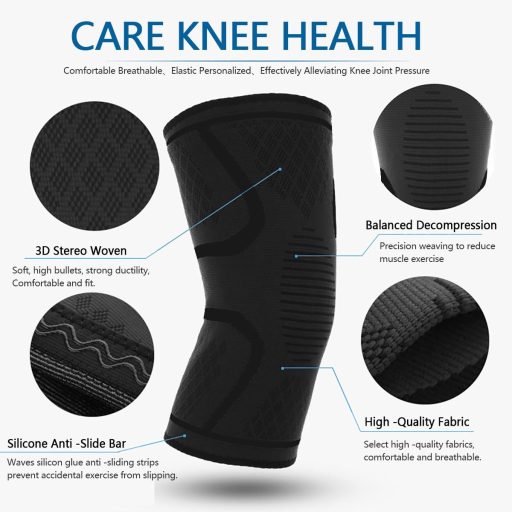 Abauoat Térdtámasz Nőknek és Férfiaknak M Méret Meniszkusz Sérüléshez