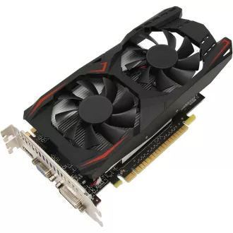   VBESTLIFE GTX1050Ti 4GB DDR5 Grafikus Kártya Asztali PC-hez Dual Fan