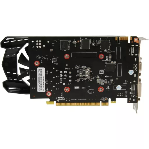 VBESTLIFE GTX1050Ti 4GB DDR5 Grafikus Kártya Asztali PC-hez Dual Fan
