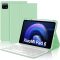 JADEMALL Puzdro s Bluetooth klávesnicou AZERTY pre Xiaomi Pad 6/6 Pro 11", svetlozelené