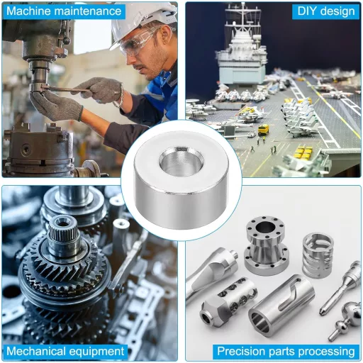 PATIKIL M6 Alumínium Távolságtartó Fém Spacer 6,2mm 10db Csavarhoz