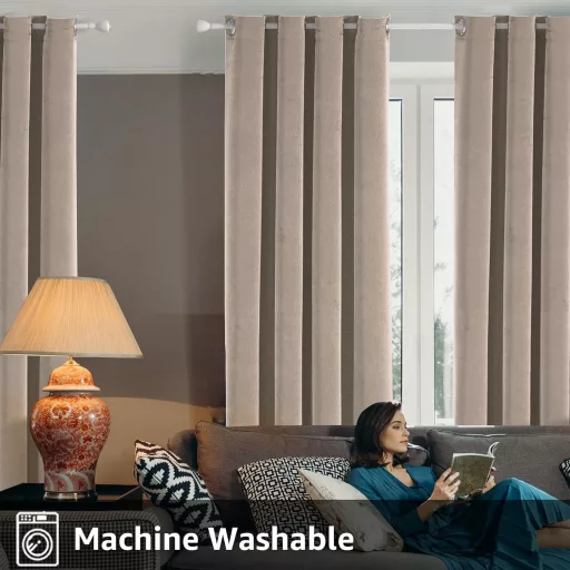 Ystyle bársony sötétítő függöny szett 2db 140x240cm kamel
