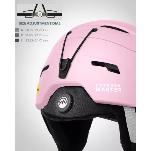 OutdoorMaster ELK MIPS sísisak snowboard bukósisak férfiaknak nőknek és fiataloknak