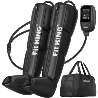   Cizme de masaj prin compresie pentru picioare FIT KING - Recuperare sportivă și îmbunătățirea circulației sângelui cu ameliorarea durerii (Mărime medie)