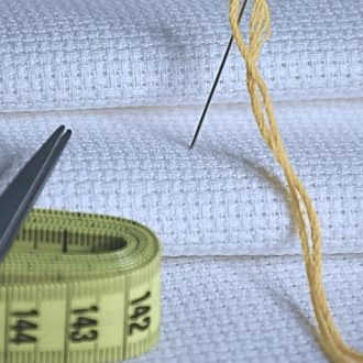   Virginia Tex Aida szövet 11-es számolású fehér 100x150 cm hímzéshez