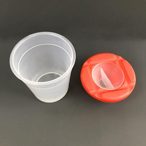 TopHomer Dječji set kistova s 4 šarene čaše, posude za boju otporne na prolijevanje s poklopcima, školski pribor za slikanje za početnike