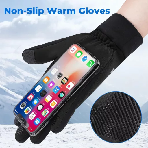 Sukeen zimné termo rukavice, vodoodolné, dotykové, pánske a dámske, na bicykel a beh