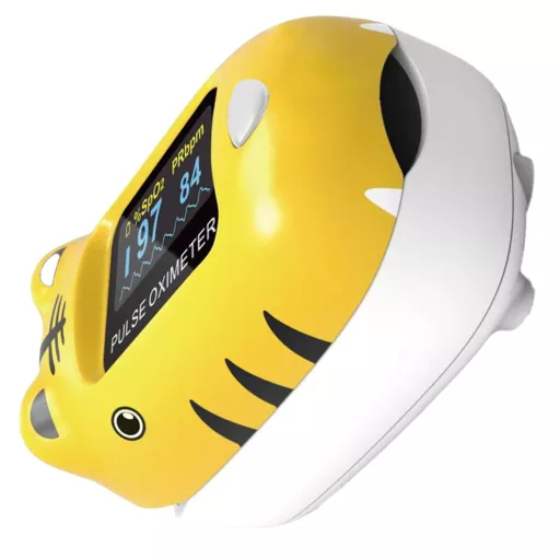 GIMA Oxy 0 Gyermek Pulzusoximeter Tigris - SpO2 és Pulzusmérő