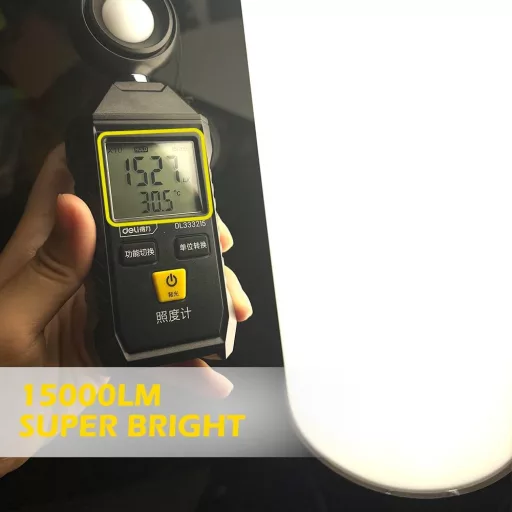Kalwason 150W LED Állványos Munkalámpa 15000 Lumen 360° Torony Szerelőlámpa