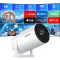XuanPad 11000L LED Mini Projektor 1080P WiFi Bluetooth Automatikus Trapéz Korrekció