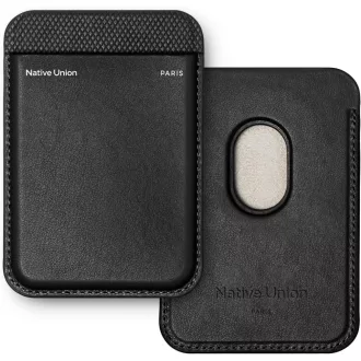   Portofel magnetic Native Union Re Classic MagSafe pentru iPhone, Negru