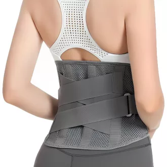   TOIMALDO Bedrový pás so 4 výstužami a priedušnou sieťovinou na zmiernenie bolesti krížov