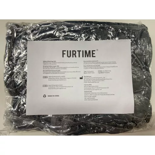 FURTIME Kutyaágy Közepes Kutyáknak, Mosható Puha Kutyakosár Csúszásmentes Talppal, Szorongásoldó Fekhely Kis és Közepes Kutyáknak Macskáknak