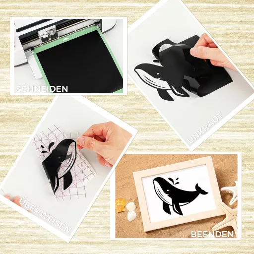 Folie Vinyl Mattkék Plotter IModeur 30,5x300cm, 2 Role + Folie Transfer