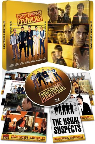 The Usual Suspects 1995 4K Blu Ray Limitált Számozott Kiadás + Képeslapok - Open Box