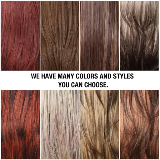testar 24 Inch Ombre Szürke Szőke Paróka Frufruval Hosszú Egyenes Műszálas Női Paróka Napi Viseléshez és Cosplay Partikhoz