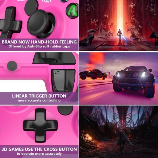 Bezdrôtový herný ovládač DYONDER kompatibilný s PC/PS3 s lineárnou spúšťou